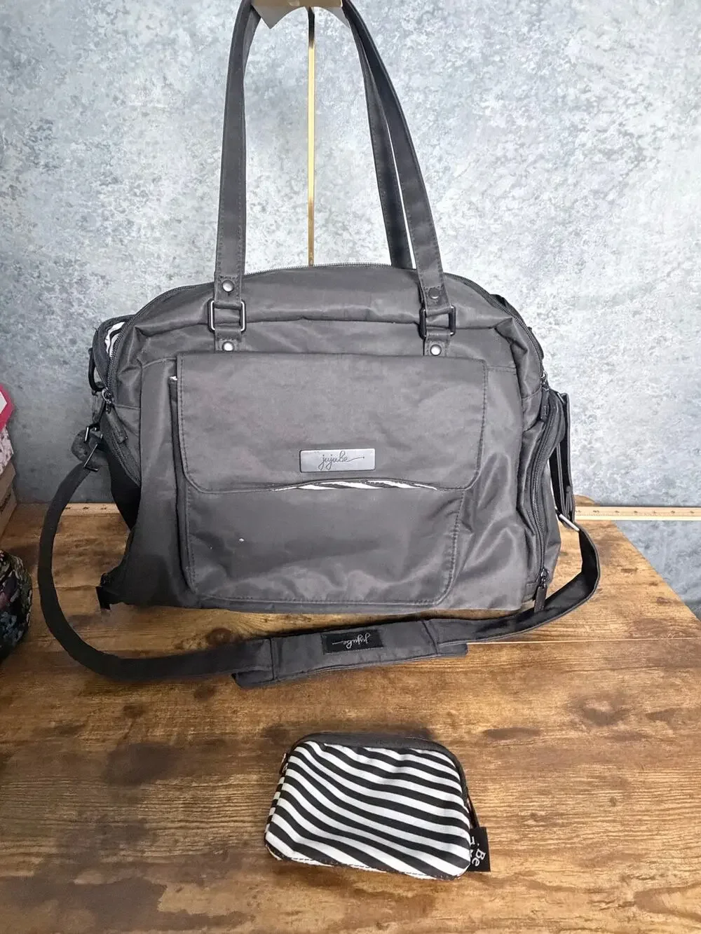 Ju-Ju-Be Black Diaper bag-plus coin purse-no changing pad,